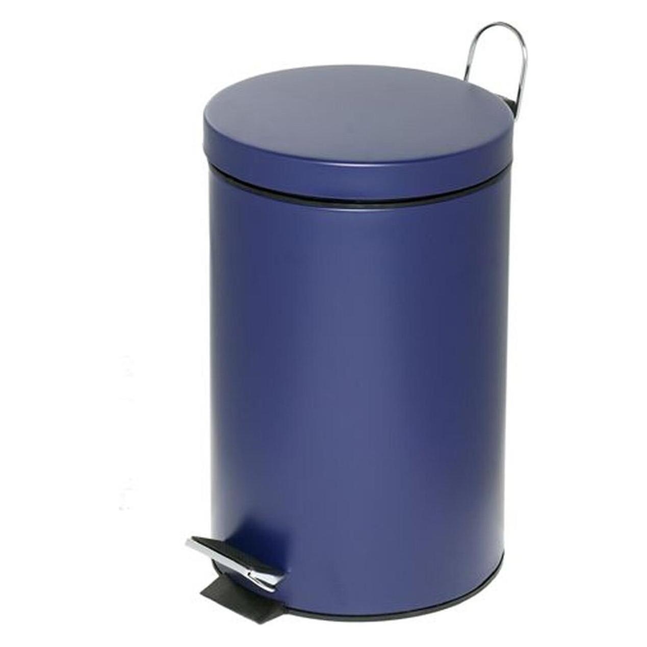 Alco Tretabfalleimer mit Kunststoffeinsatz 12 Liter blau (12 l) (2961-15)