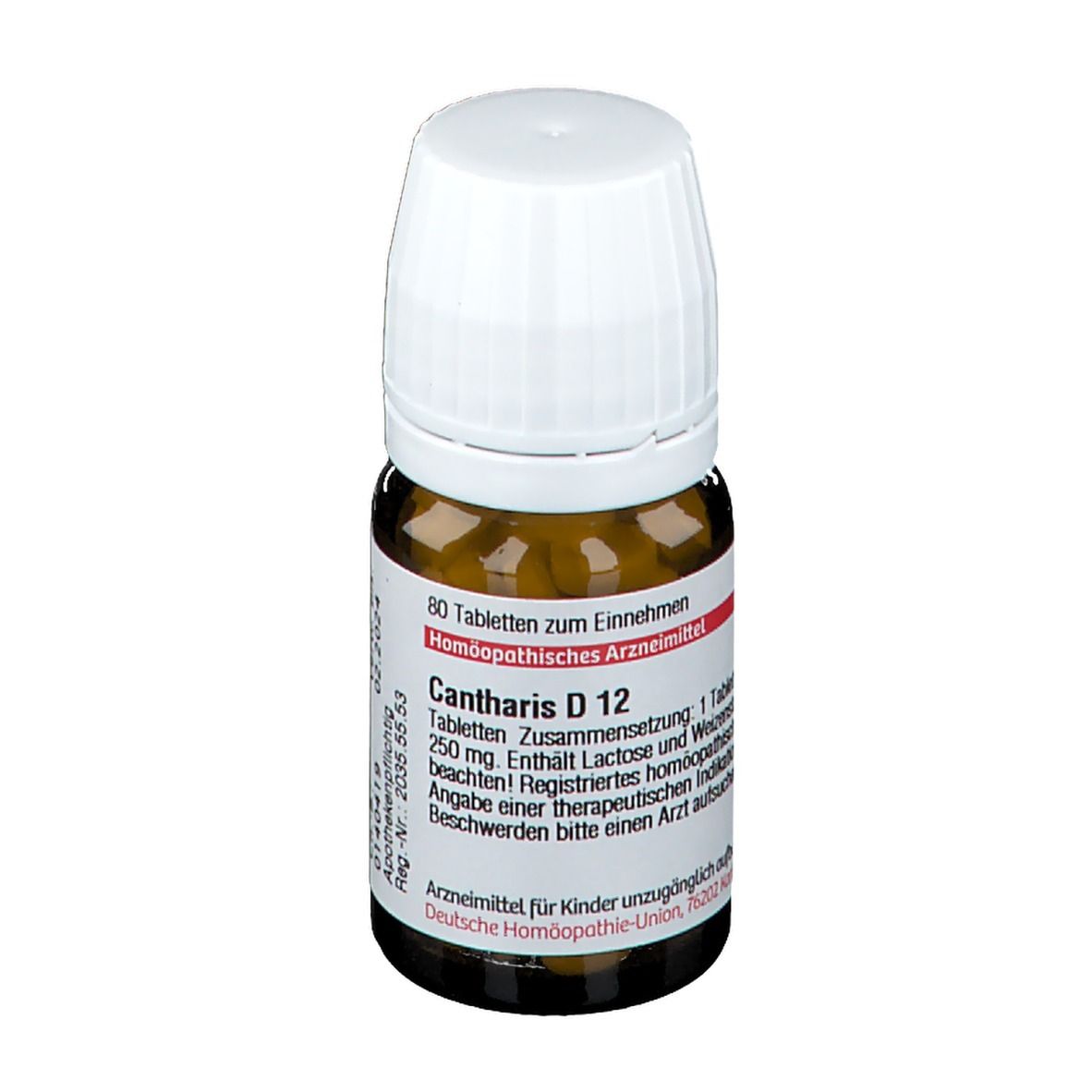 Cantharis D 12 Tabletten 80 St