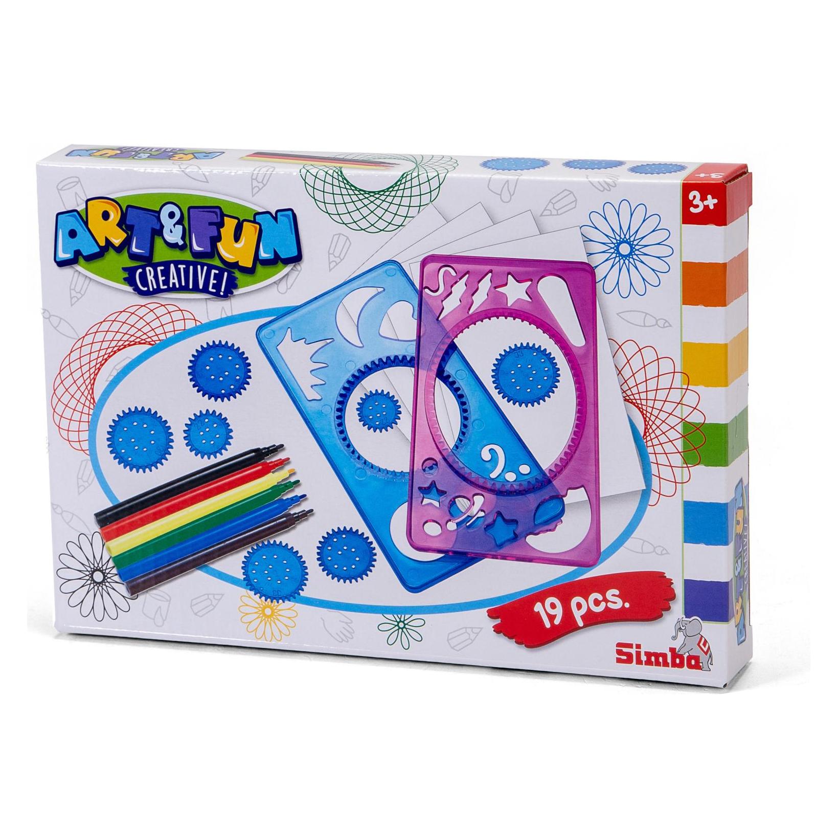 Simba A&F Set Malschablonen (106334750)