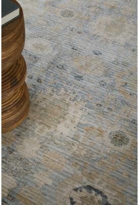 Grand Bazaar Edinburgh Machine Made Bordered Traditional Area Rug