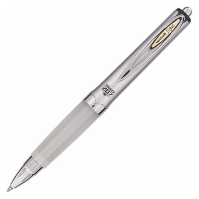 Uni-ball Gel-Tintenroller SIGNO PREMIER (UMN-207 GG), silber (1x) (UMN-207GG N)