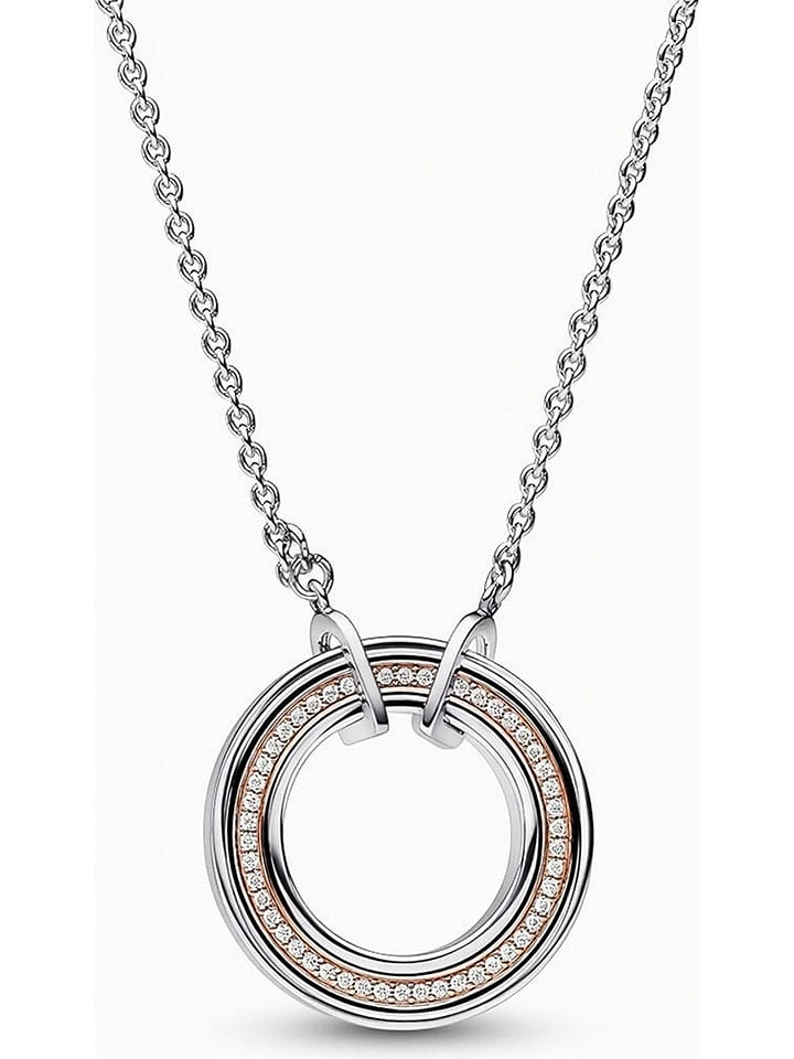Pandora Silber-Halskette mit Anhänger - (L)45 cm - onesize