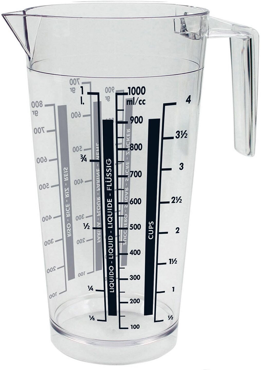 Contenitore graduato Cosmoplast 415 Caraffa dosa alimenti graduata Tra