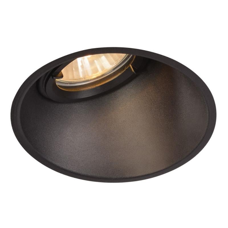 SLV 113150 HORN-A Inbouwspot, matzwart, GU10, max. 50W