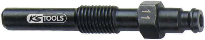 Adaptateur de bougie de préchauffage KS Tools, M10x1,25 avec filetage mâle, longueur 70 mm (150.3672)