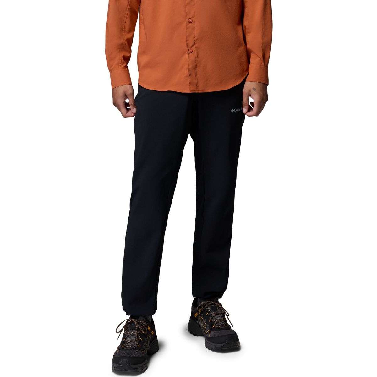 Columbia Men’s Essential Hike Brushed Back Hiking Trousers black (010) Long 28 217296-2172961-010-28-Long