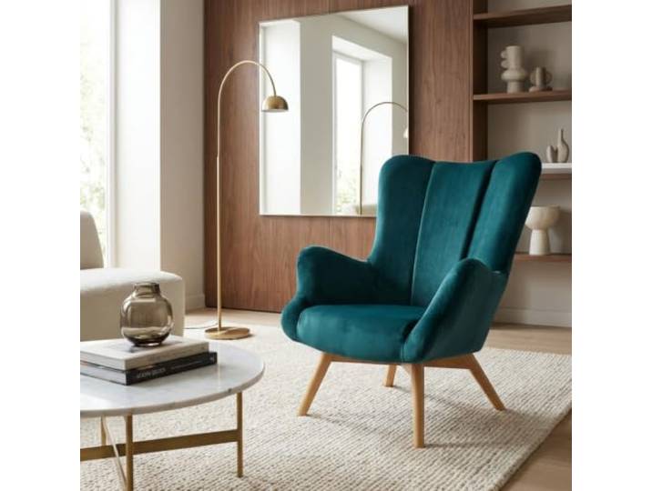 Family Meble Sessel Vika – skandinavischer Sessel – Variante Royal 19