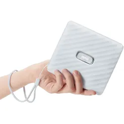 Fujifilm Instax Link Wide Ash White EX D mobiler Sofortbilddrucker