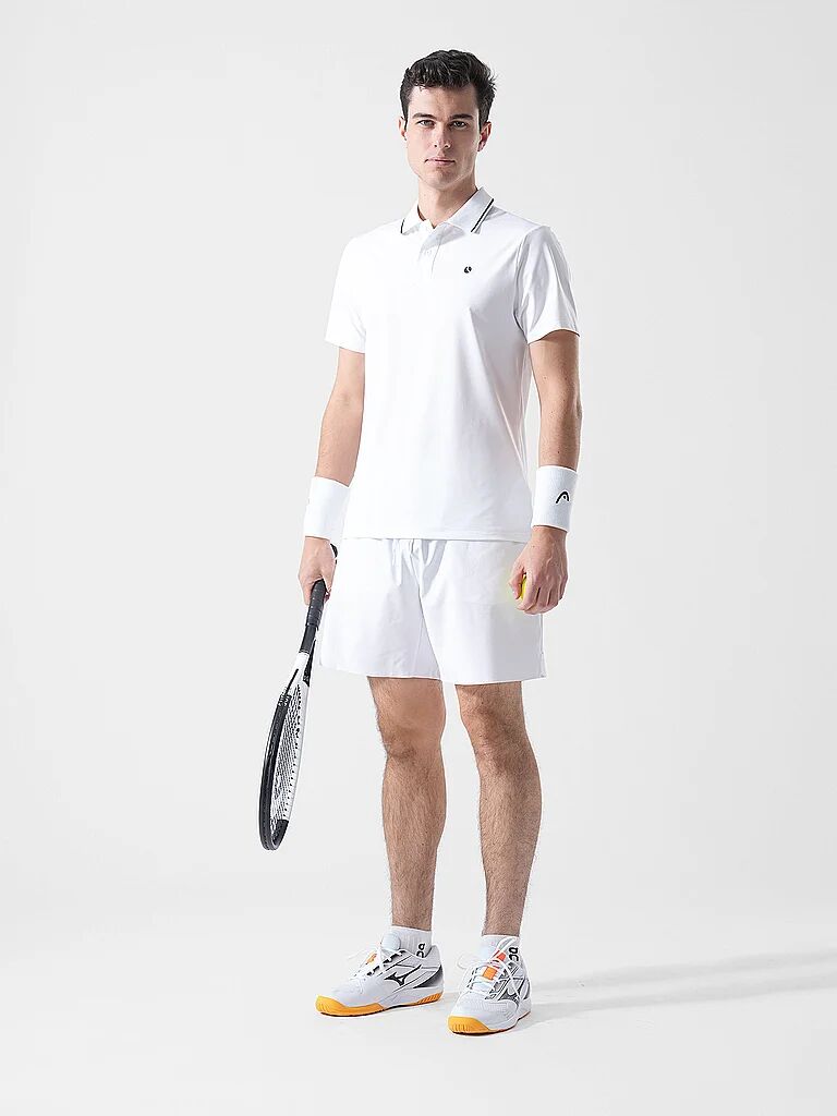 BJÖRN BORG Herren Tennispolo Ace weiss   S M