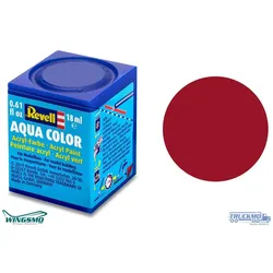 Revell Farben Aqua Color Karminrot matt 18ml RAL 3002 36136