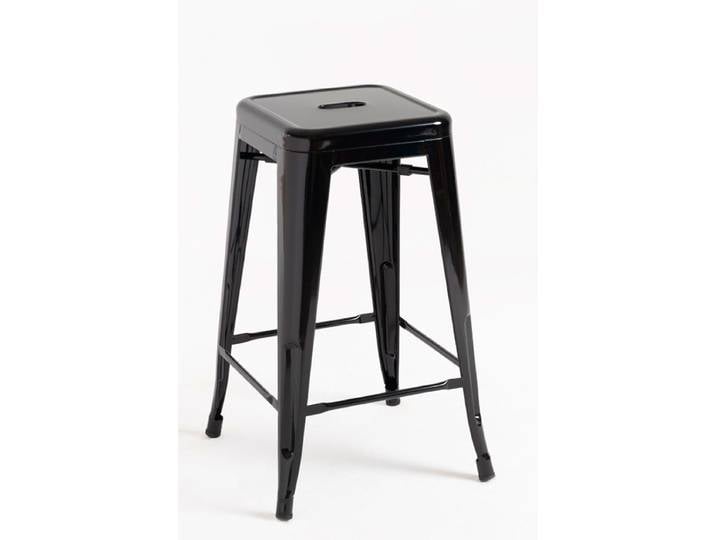 6er Set Torix Niedrige Hocker 65 cm - Schwarz