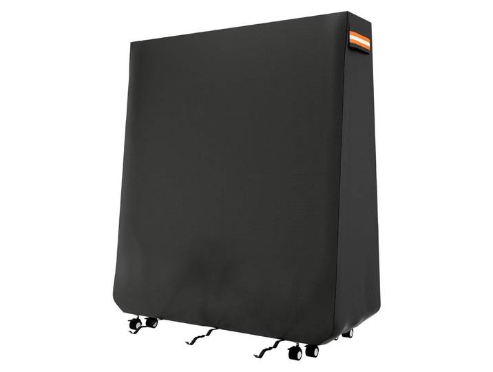 Tischtennisplatten Abdeckung 420D Schwerlast Wetterfest UV-Schutz Winddicht 165x70x185cm