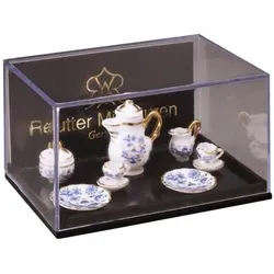 Reutter, Miniaturen, 001.563/6 - Miniatur, Kaffeeservice für 2 Personen "Zwiebel"