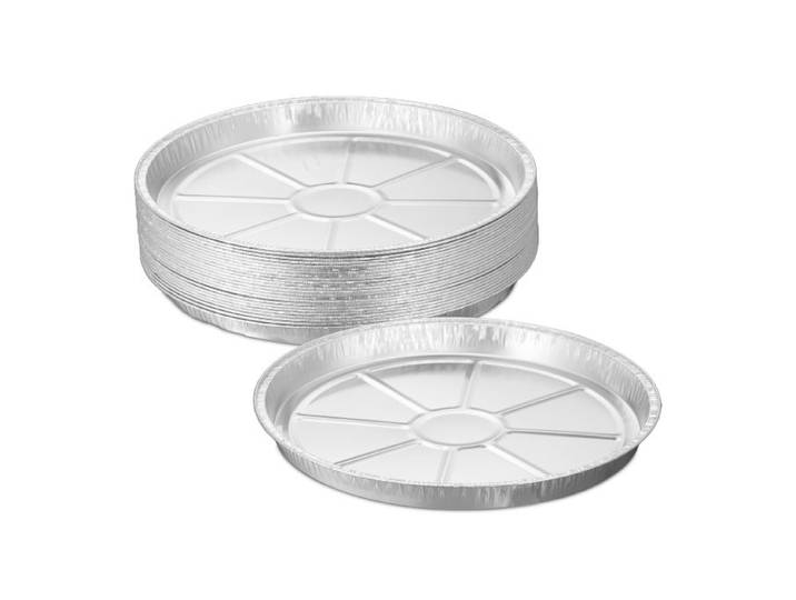 Relaxdays Barquettes aluminium en lot de 25