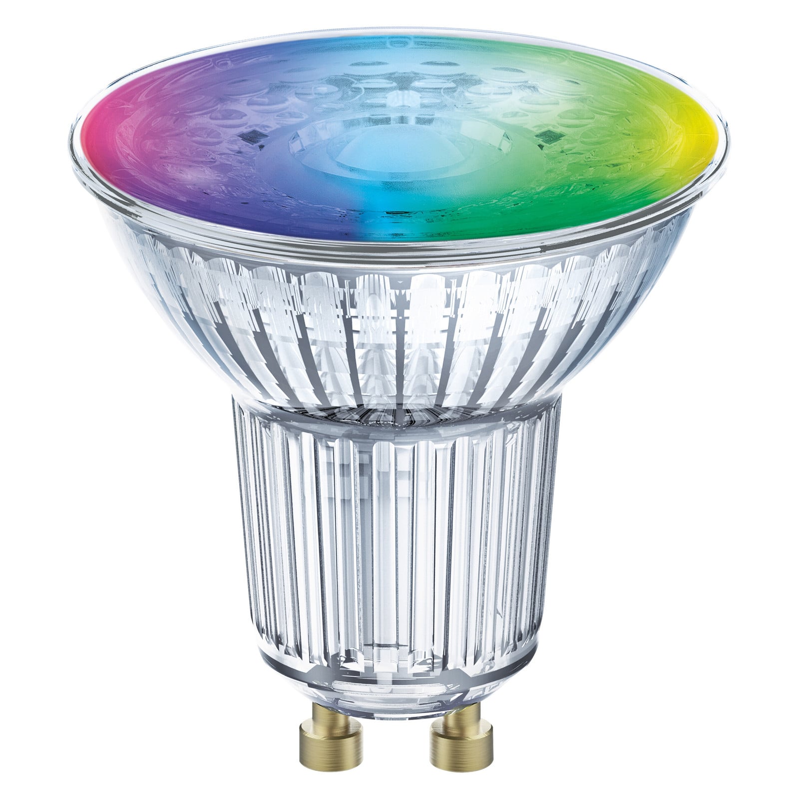 Ledvance LED Smart+ Reflector PAR16 GU10 RGBW 5W dimbaar via app en Bluetooth