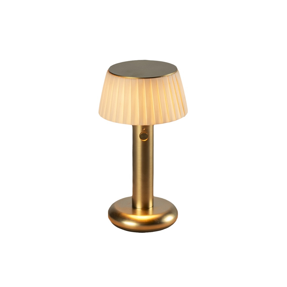 KonstSmide Grasse Gouden Oplaadbare Tafellamp