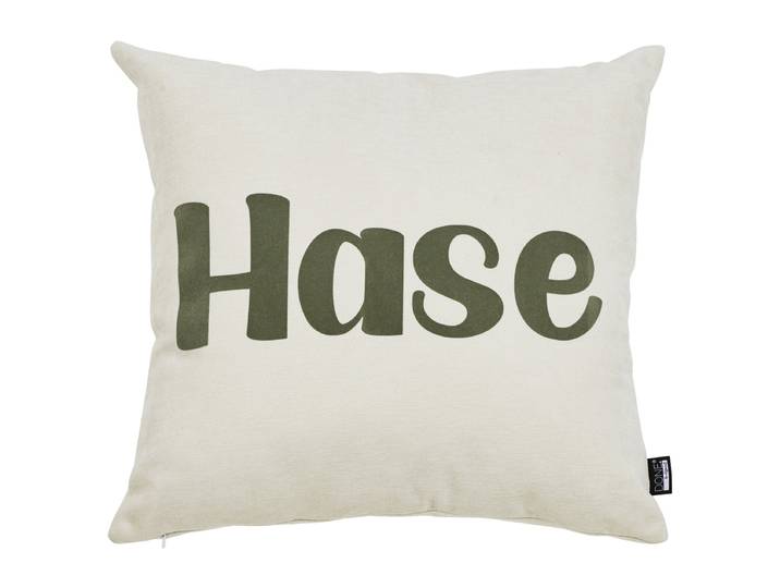 Coussin Hase Beige/Vert 45 x 1 x 45cm Polyester