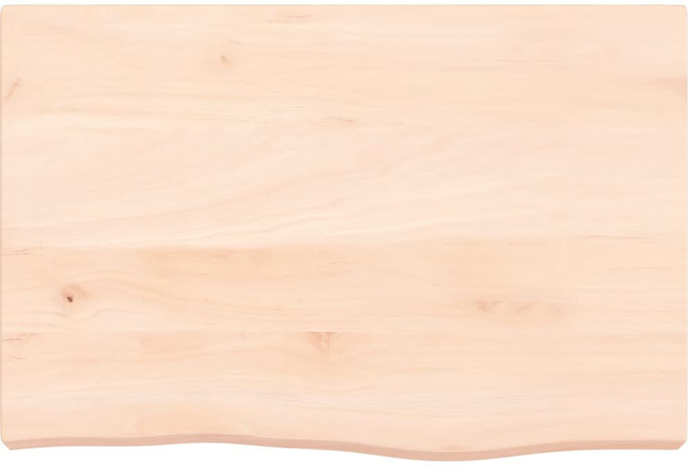 Alpen Home Flagstaff Oak Solid Wood Floating Shelf Brown 6cm H x 60cm W x 40cm D