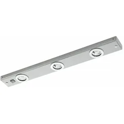 EGLO LED-LICHTLEISTE/3 NICKEL-MATT KOB LED