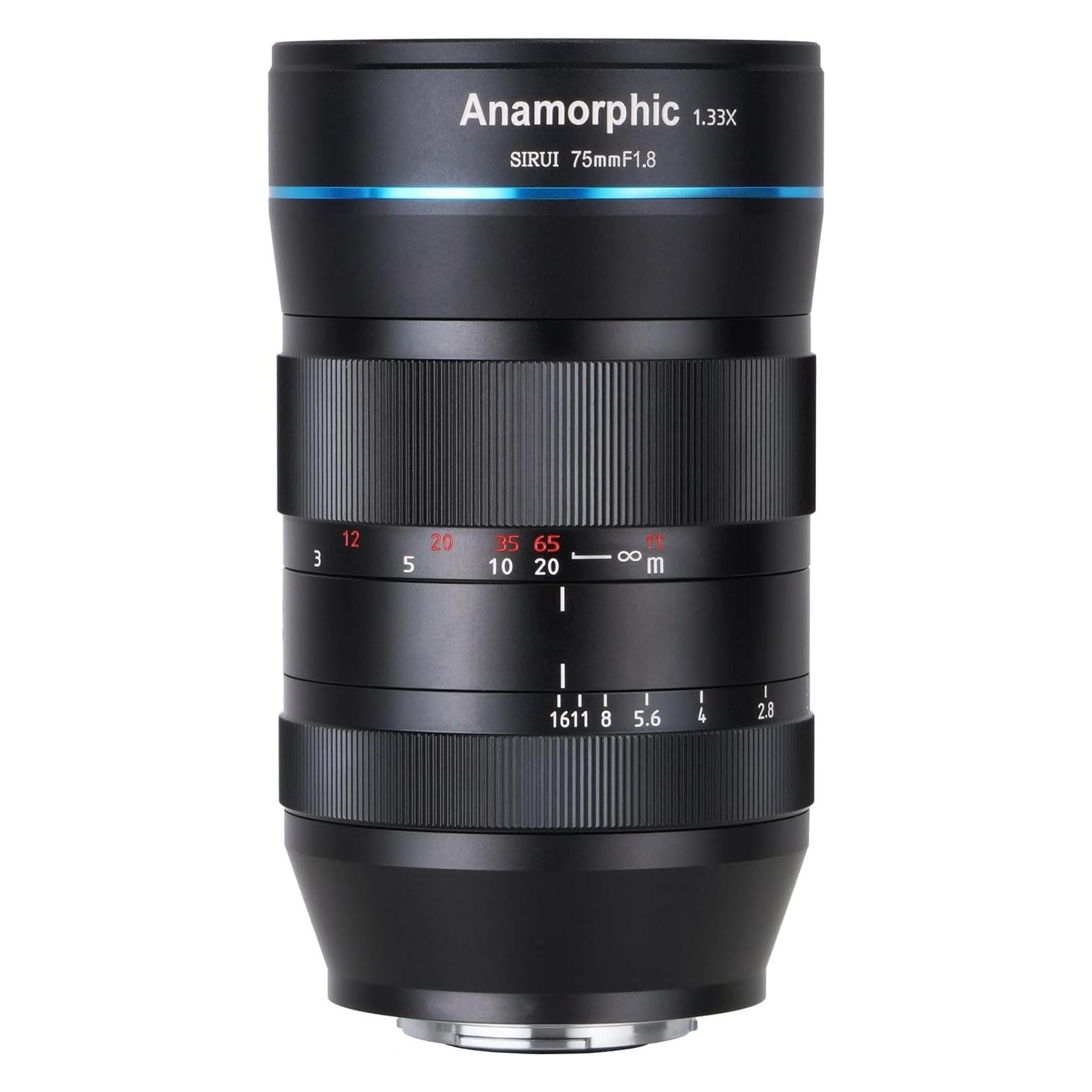 Sirui Festbrennweite 75 mm F1.8 anamorph (Canon EF-M, APS-C / DX) (780295)