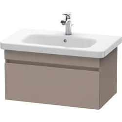 Duravit DuraStyle Waschtischunterschrank wandhängend 6381, 1 Auszug, 730mm, für DuraStyle, DS638104343, Farbe: Basalt Matt Dekor
