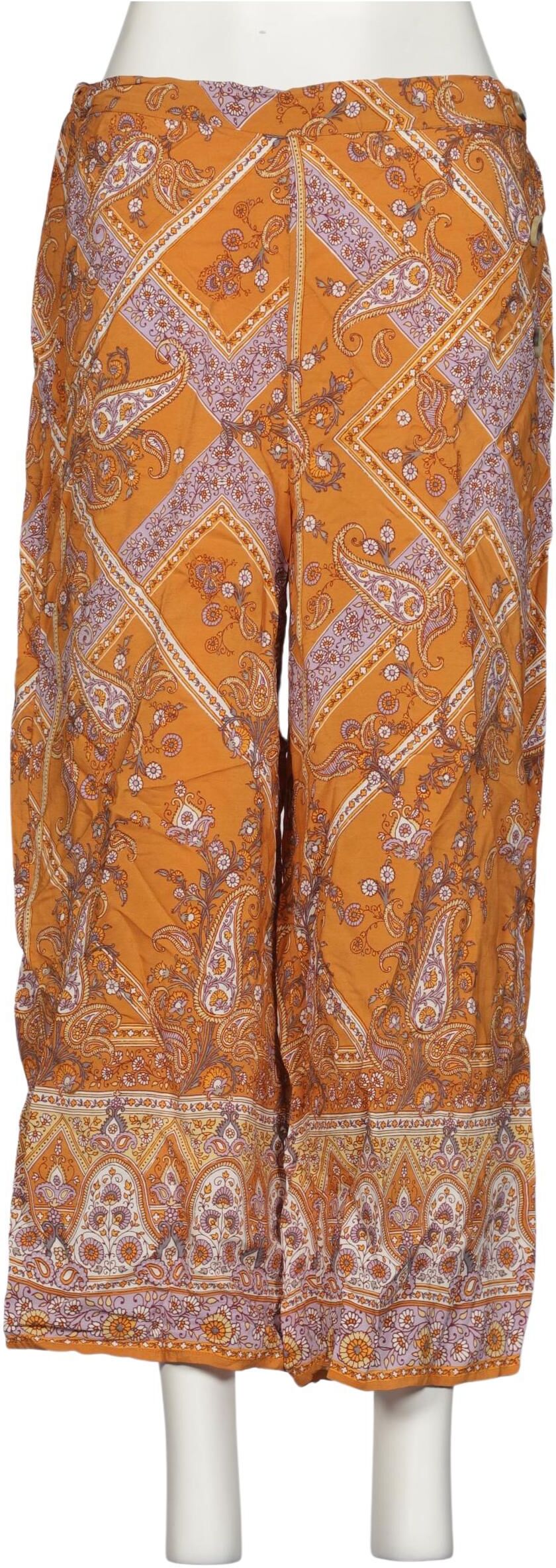 Miss Selfridge Damen Stoffhose, Orange, Gr. EU 40, Viskose - Second Hand