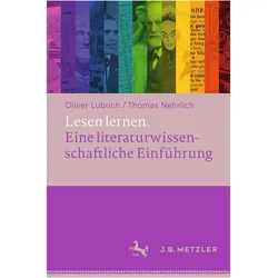 Lesen lernen. Eine literaturwissenschaftliche Einführung, Fachbücher von Thomas Nehrlich, Oliver Lubrich