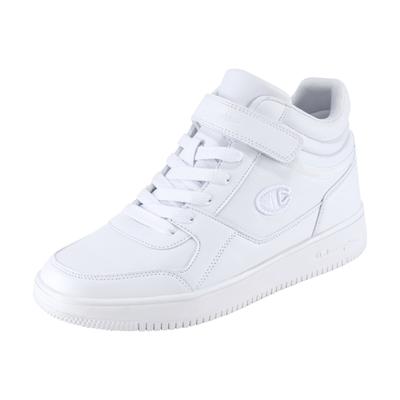 Sneaker CHAMPION "RD18 VINTAGE MID", Herren, Gr. 44, weiß, Synthetik, Schuhe Sneaker