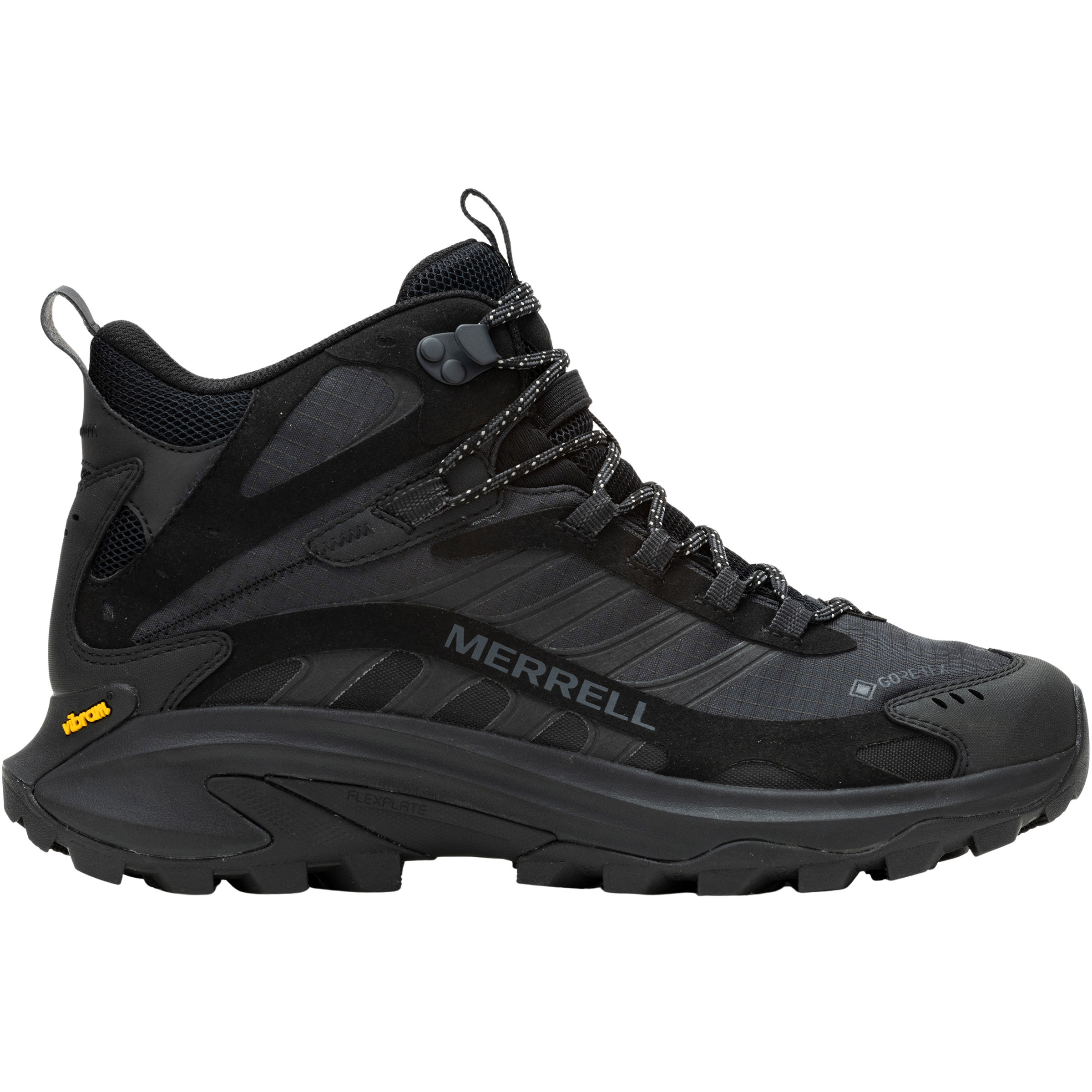 Merrell Moab Speed 2 Mid GTX Herren Wanderschuhe schwarz Größe 45 Trekking Wasserdicht