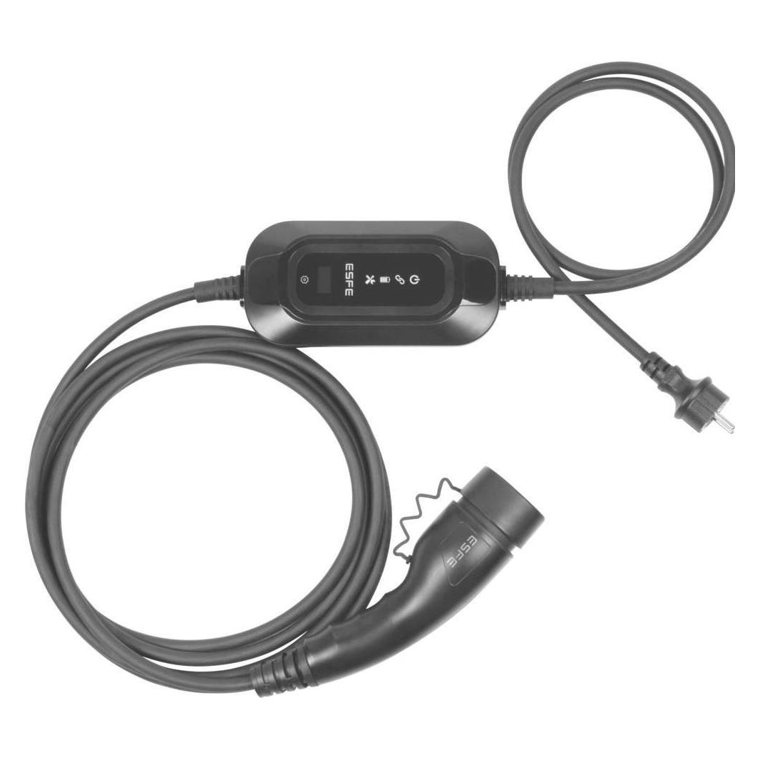 Esfe ES16AM25 Mobile Elektro-Auto Ladestation Typ 2 16 A 3.7 kW (Typ 2, 16 A, 3.70 kW) (100912)