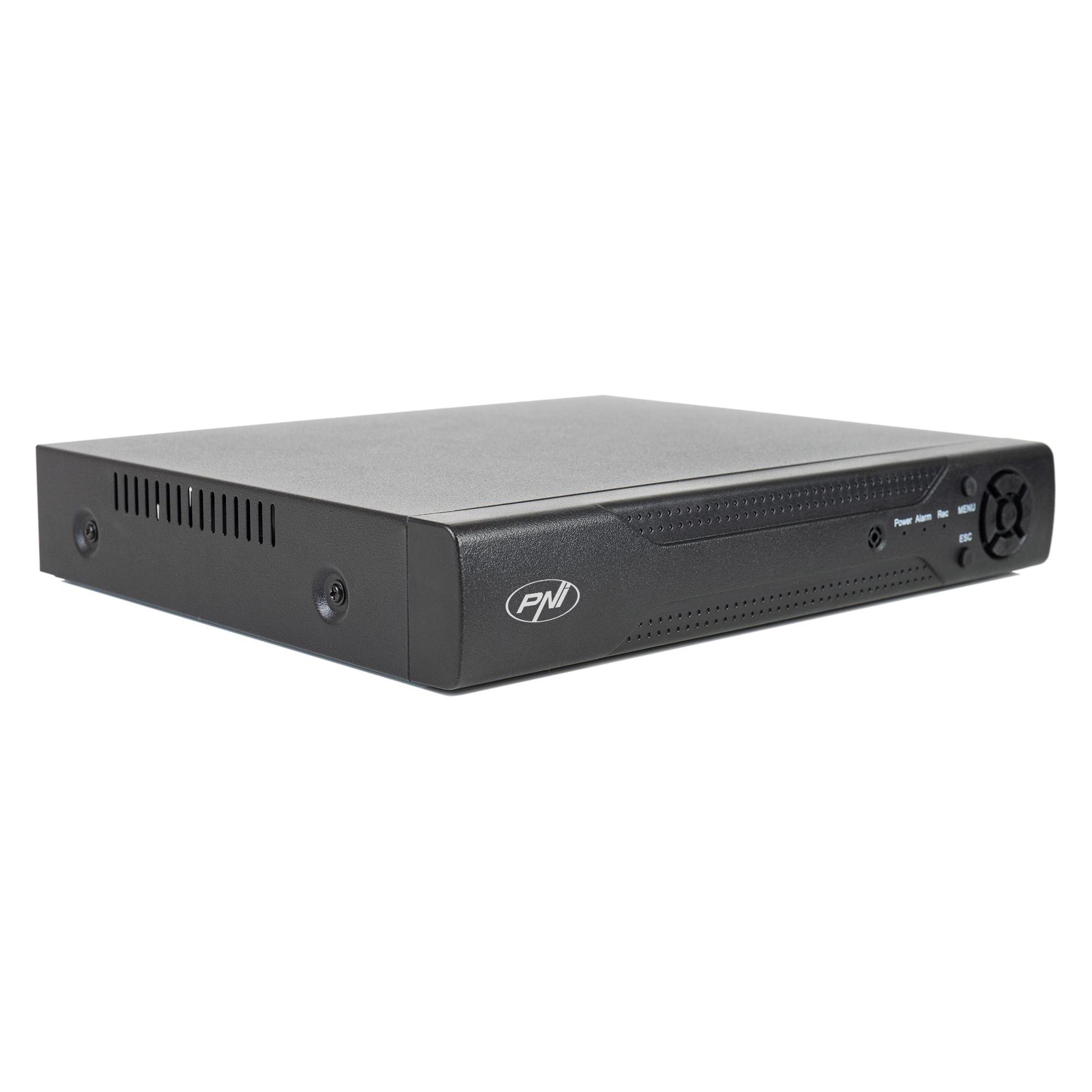 PNI NVR House IP716LR, 16 Kanäle IP 4K, H.265, ONVIF (Netzwerk Videorecorder (NVR)) (43698930)