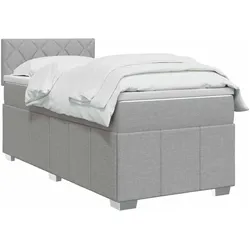 vidaXL, Boxspringbett, Boxspringbett (80 x 200 cm)