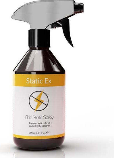 Static Ex Antistatische spray voor kleding, meubels en auto's
