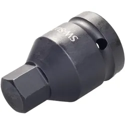 SW-Stahl, Steckschlüssel + Stecknuss, 04554L Impact-Biteinsatz, Innensechskant Profil 19mm 3/4 Zoll Antrieb (19 mm)