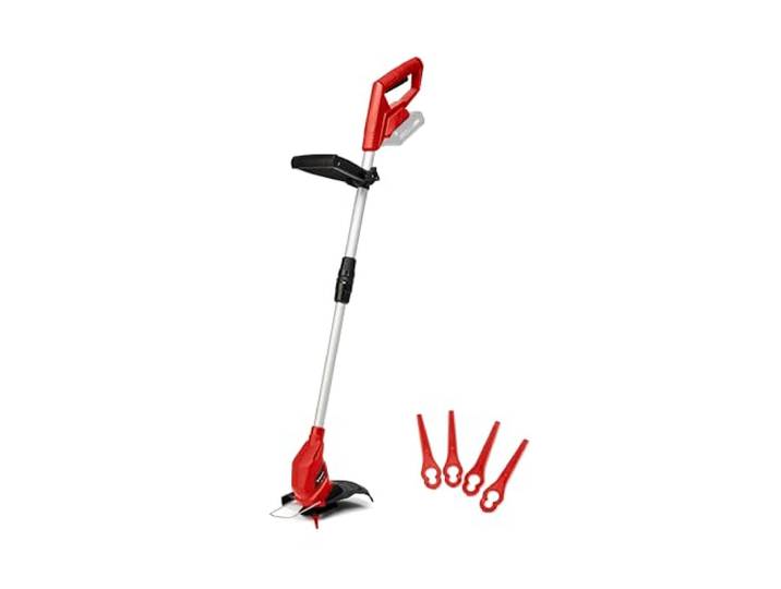 Einhell Coupe-Bordures sans Fil GC-CT 18/24 Li-Solo PXC 18 V manche télescopique réglable 20 lames plastique Flowerguard sans batterie