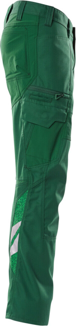 Mascot Hose 82C43 grün Schenkeltaschen Stretch-Einsätze (18679-442-03-82C43)