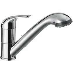 Reich Einhebelmischer und Wasserhahn Kama mit Handbrause Julia 185 mm