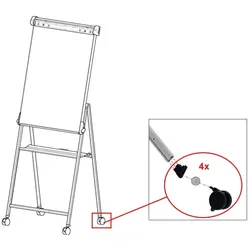 Rollensatz Abpackbeutel für Flipchart MAULpro, neu
