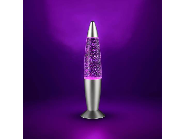 Reality Leuchten LED-Tischleuchte FAME, titanfarben, Höhe 35 cm, RGB, USB FAME, alu / grau / zink, für Wohn- / Esszimmer, Kunststoff, Junges Wohnen