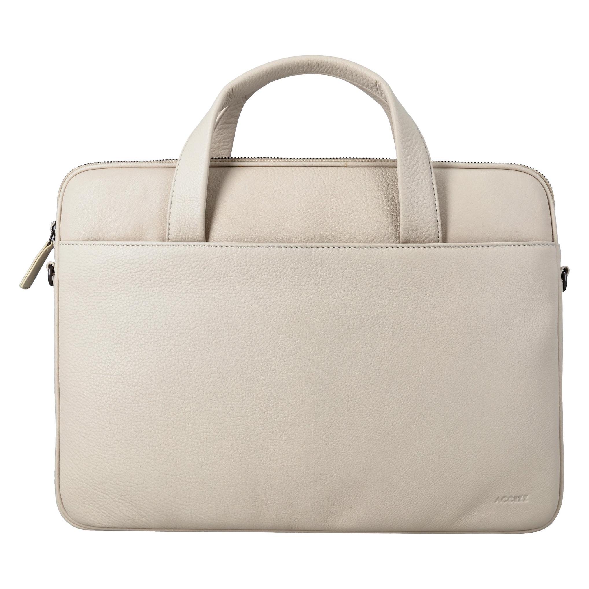 Accezz Leder-Laptoptasche (16.20", Universal) (SH00089429)