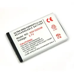 Akku für Nokia C3-01 Touch and Type, wie BL-5CT, 1100 mAh