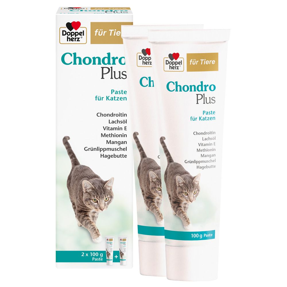 Doppelherz für Tiere Chondro Plus Paste f.Katzen 2x100 g