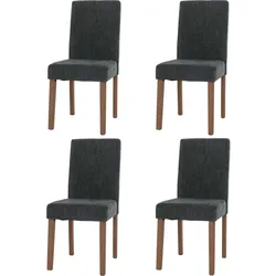 ESSZIMMERSTUHL Grau 4er-Set