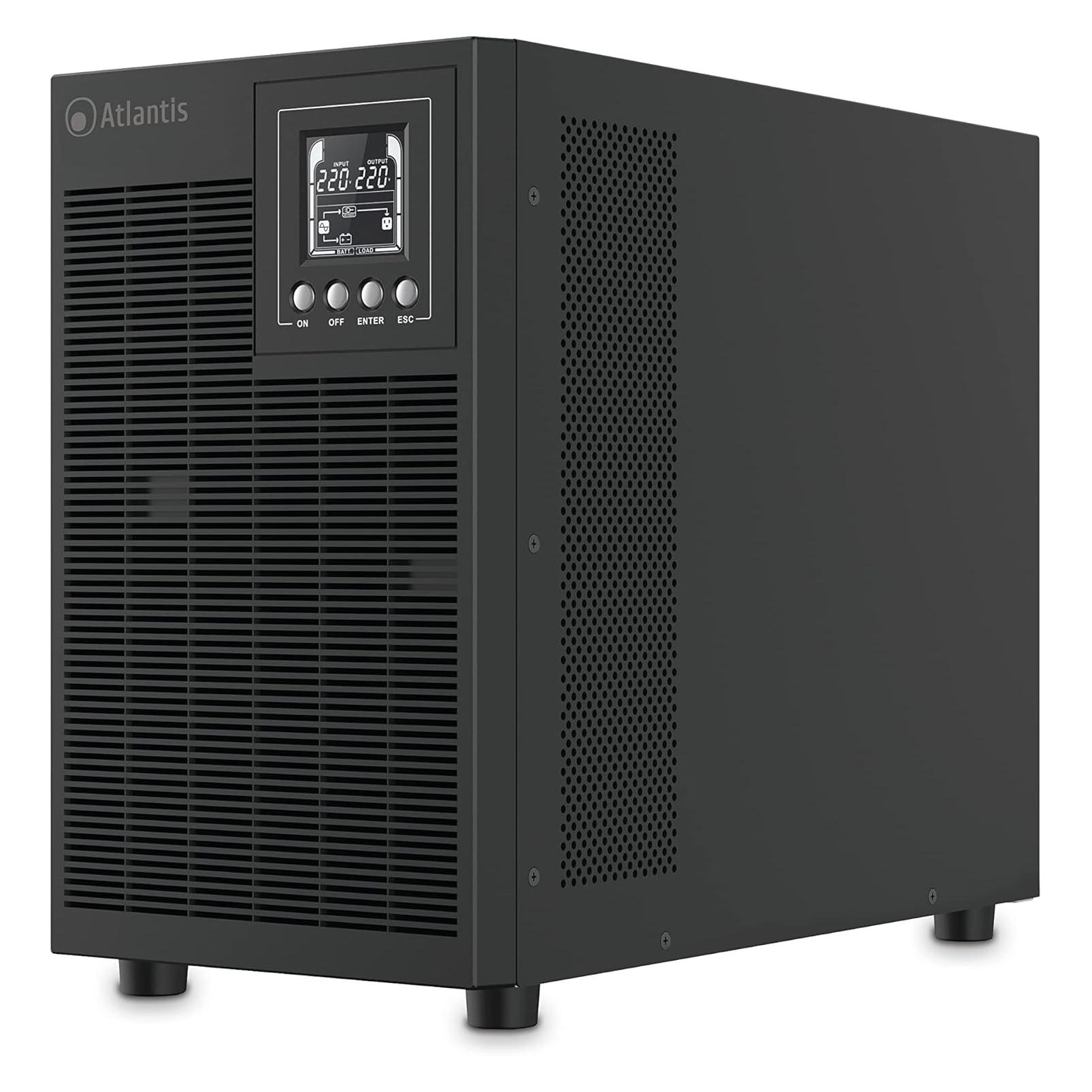 Atlantis Land UPS A03-OP3002P 3000VA/2700W double convers. Smart Batt. interf Double Conversion (auf (3000 VA, 2700 W, Online-Doppelwandler USV) (A03-OP3002P)