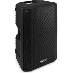 Vonyx VSA700-BP (Aktiv, 1x 500 W), PA Lautsprecher, Schwarz