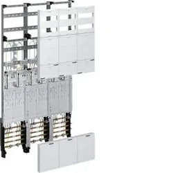 Hager ZL5EL26N Komplettfeld, universZ, 1350mm, 6 Zählerplätze, eHZ, DSS, 3-feld