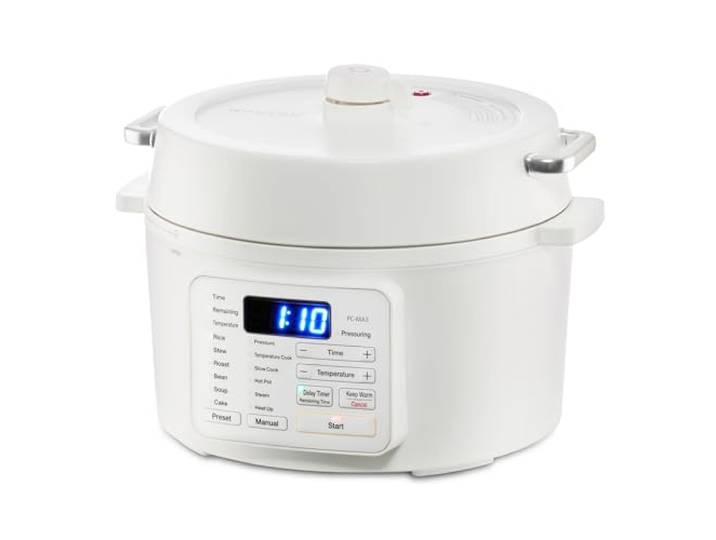 Iris Ohyama\, Woozoo Multicuiseur\, 12-en-1\, 6 modes manuels\, 6 menus prédéfinis\, Pour la cuisson sous pression\, à température\, lente\, à la vapeur\, marmite\, réchauffage - PC-MA3