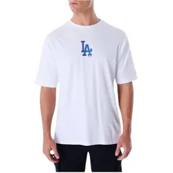 New Era, Herren, Sportshirt, Oversized T-Shirt Los Angeles Dodgers MLB World Series (L), Weiss