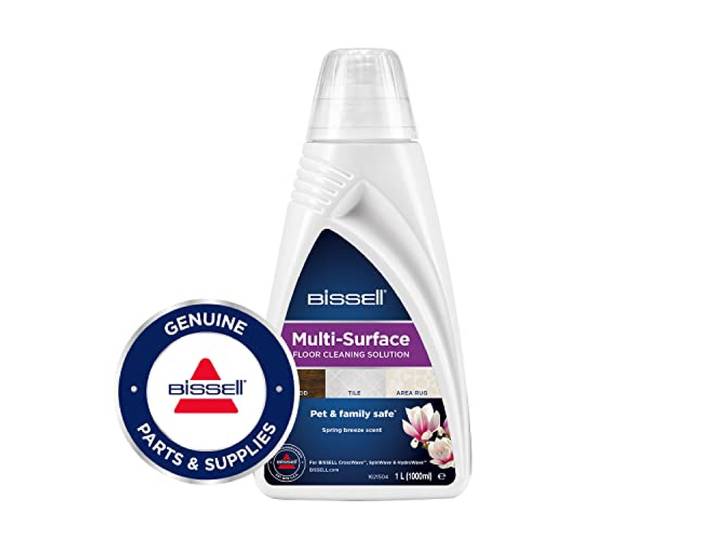 BISSELL Solution de Nettoyage Multi-Surfaces 1 L 1789L Pour CrossWave & SpinWave\, nettoyage quotidien des sols durs vitrifiés et des tapis
