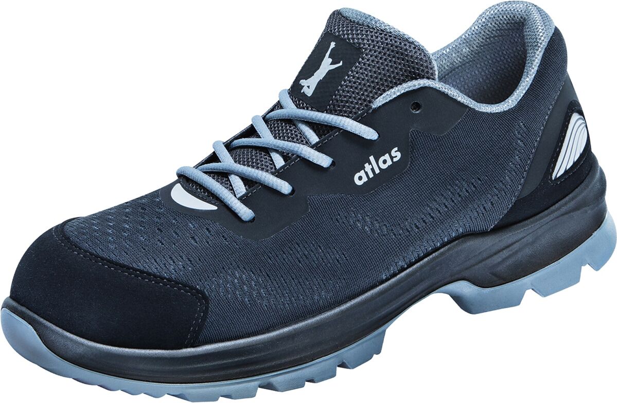 Sicherheitsschuh ATLAS SCHUHE "Flash 1305 XP ESD" Gr. 49, grau, 49, Obermaterial: 100% Nylon NY., Schuhe, Sicherheitsschuh